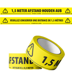 Tape - ''1,5 meter afstand''