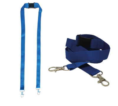 Creator meeting support   outlet lanyard   20 x 900 x 2h   royal blue