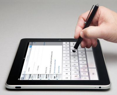 Low friction stylus for touchscreen devices